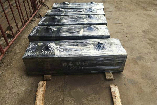 秦皇岛2吨地磅校正采用铸铁砝码的好处分析