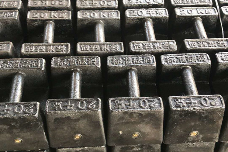 湖北铸铁锁形砝码m1等级铸铁砝码供应厂家